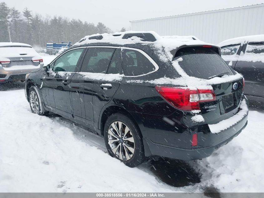 2015 SUBARU OUTBACK 2.5I LIMITED - 4S4BSALC5F3313532