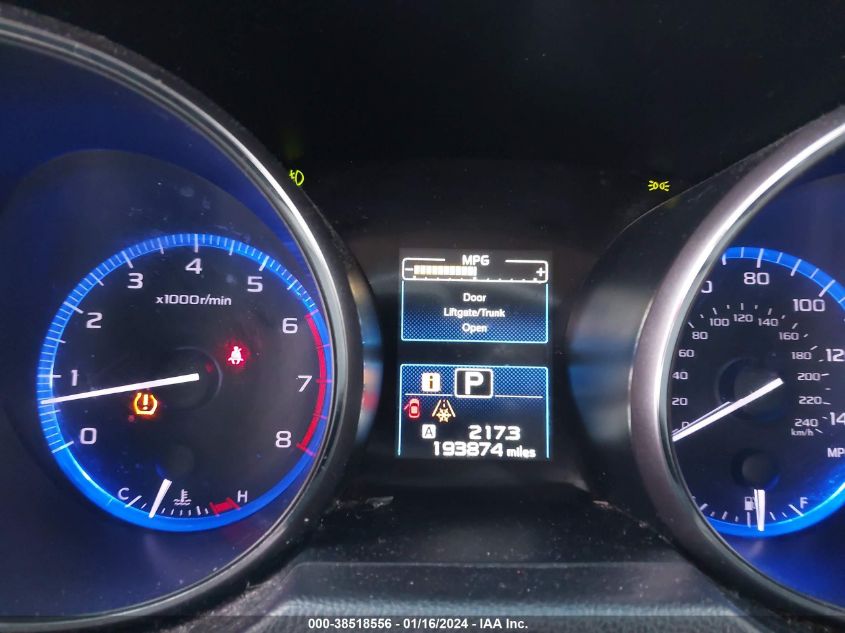 2015 SUBARU OUTBACK 2.5I LIMITED - 4S4BSALC5F3313532