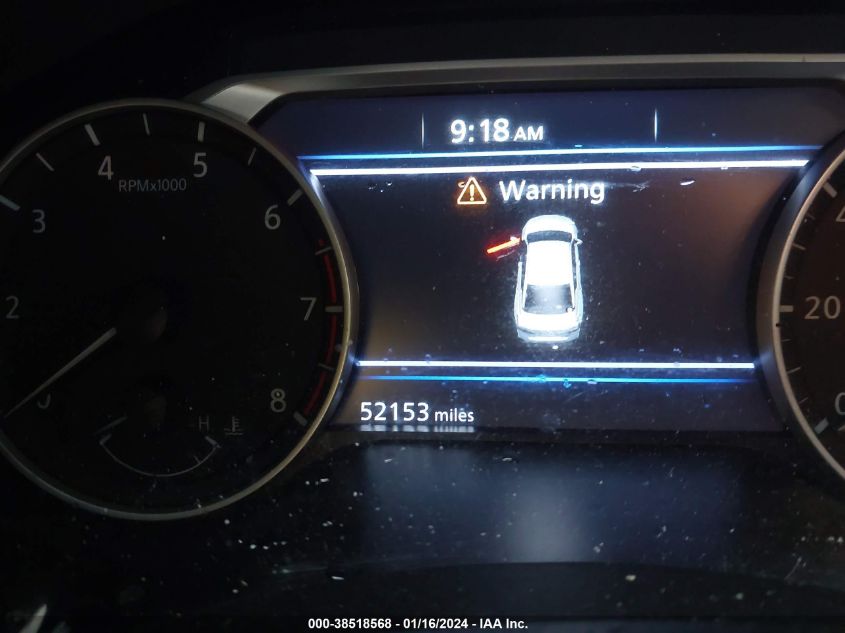 2019 NISSAN ALTIMA 2.5 SR - 1N4BL4CV1KC211908