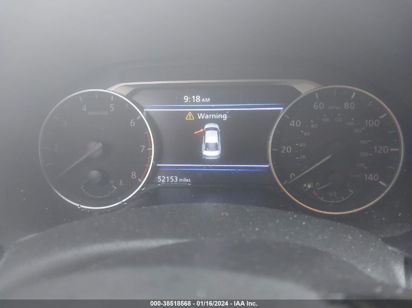2019 NISSAN ALTIMA 2.5 SR - 1N4BL4CV1KC211908
