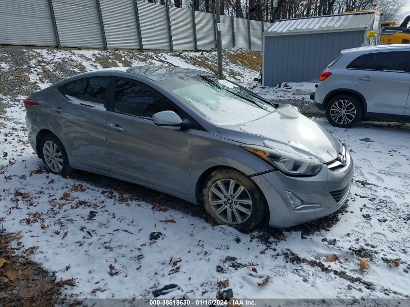 2015 HYUNDAI ELANTRA SE/SPORT/LIMITED - KMHDH4AE7FU422033