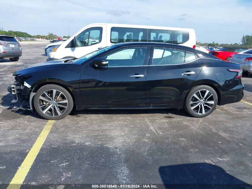 2021 NISSAN MAXIMA SV - 1N4AA6CV0MC507387