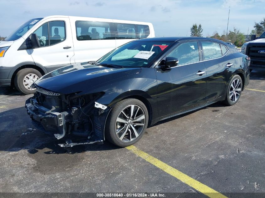 2021 NISSAN MAXIMA SV - 1N4AA6CV0MC507387