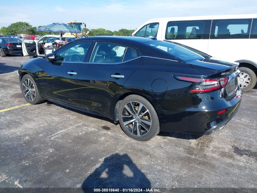 2021 NISSAN MAXIMA SV - 1N4AA6CV0MC507387