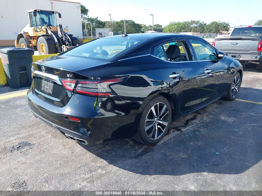 2021 NISSAN MAXIMA SV - 1N4AA6CV0MC507387