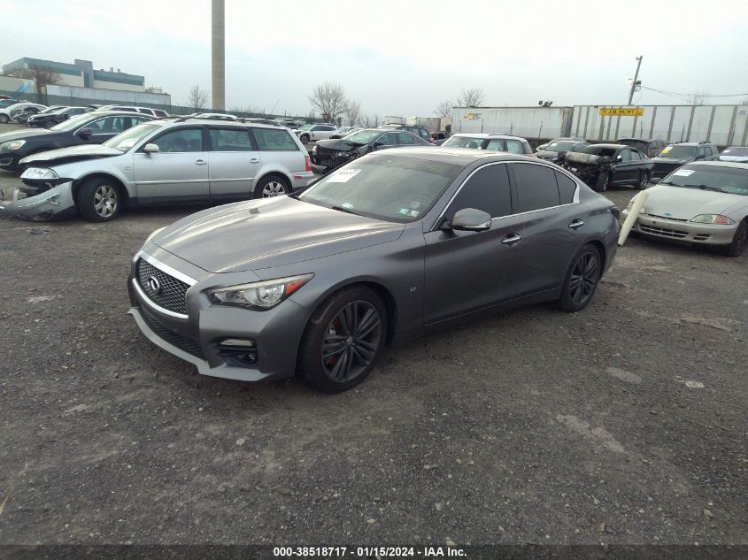 2015 INFINITI Q50 PREMIUM/SPORT - JN1BV7AR1FM405336