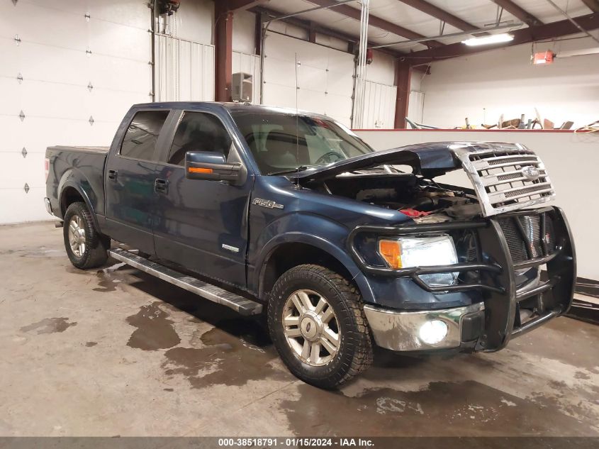 2013 FORD F-150 LARIAT - 1FTFW1ETXDFB38083