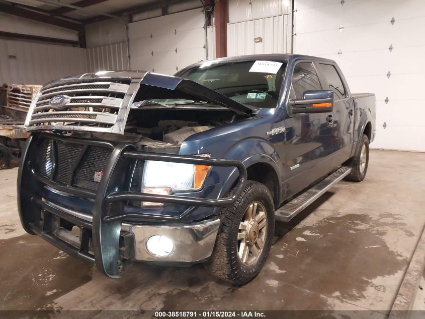 2013 FORD F-150 LARIAT - 1FTFW1ETXDFB38083