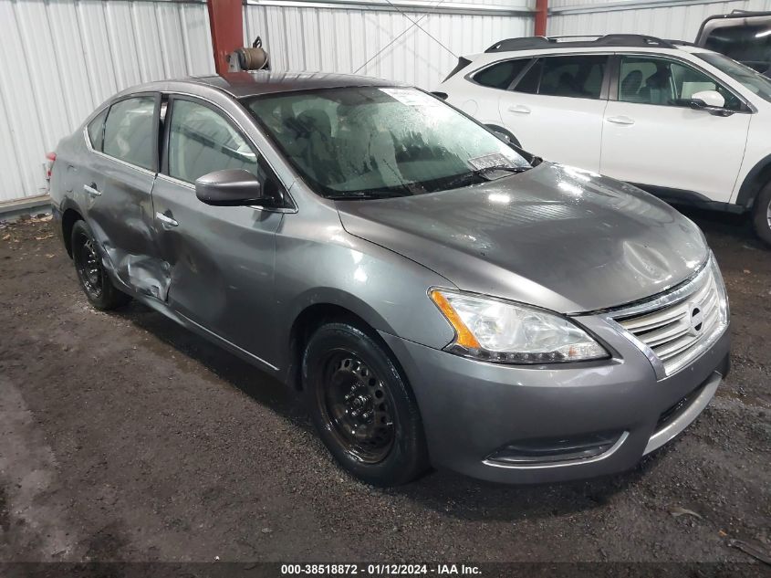 2015 NISSAN SENTRA S - 3N1AB7AP6FY300338