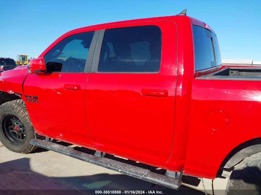 2017 RAM 1500 NIGHT  4X4 5'7 BOX - 1C6RR7MT6HS811691