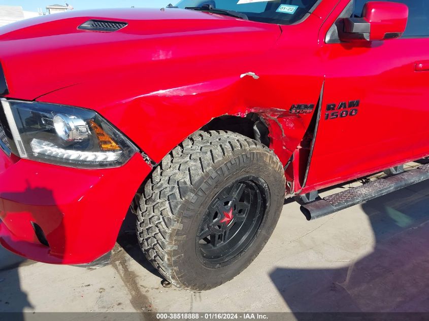 2017 RAM 1500 NIGHT  4X4 5'7 BOX - 1C6RR7MT6HS811691