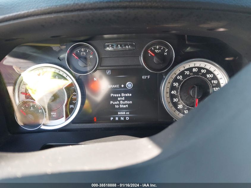 2017 RAM 1500 NIGHT  4X4 5'7 BOX - 1C6RR7MT6HS811691