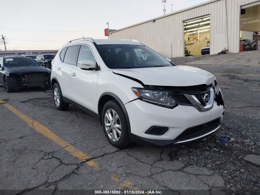 2015 NISSAN ROGUE S/SL/SV - KNMAT2MT0FP571340