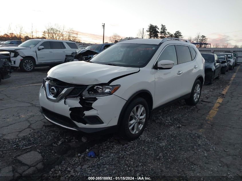2015 NISSAN ROGUE S/SL/SV - KNMAT2MT0FP571340