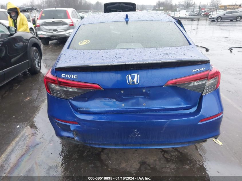 2022 HONDA CIVIC SPORT - 2HGFE2F56NH607499