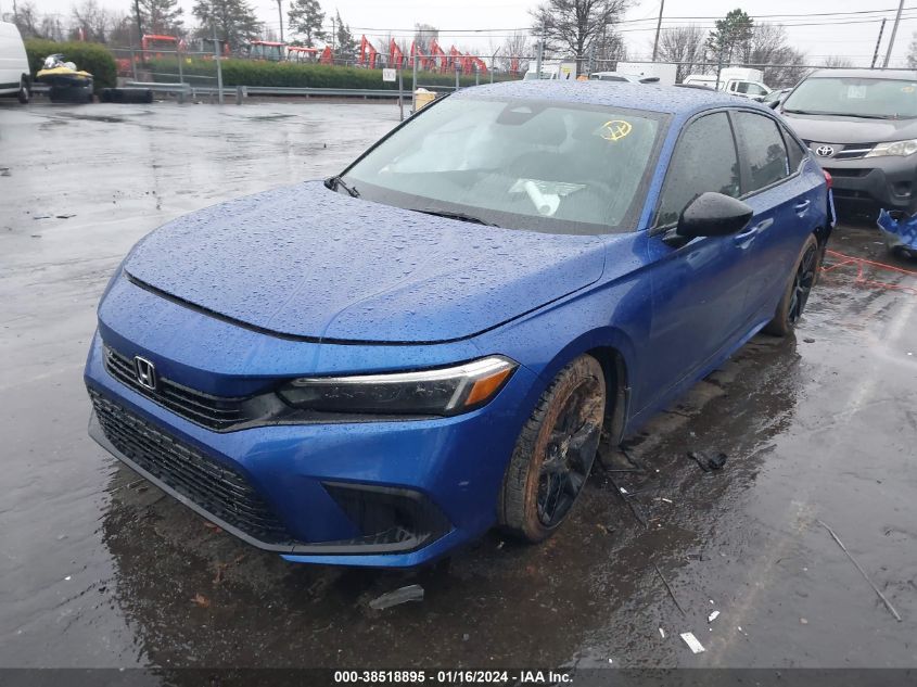 2022 HONDA CIVIC SPORT - 2HGFE2F56NH607499