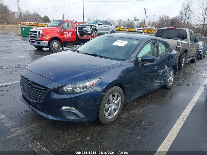 2014 MAZDA MAZDA3 I TOURING - 3MZBM1V73EM107442