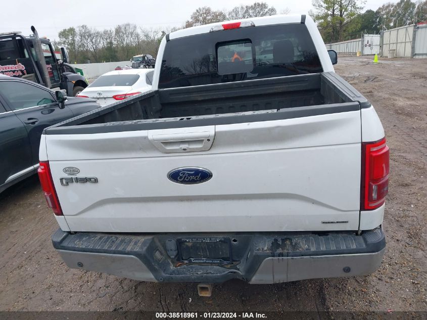 2015 FORD F-150 LARIAT - 1FTEW1EF8FKD33020