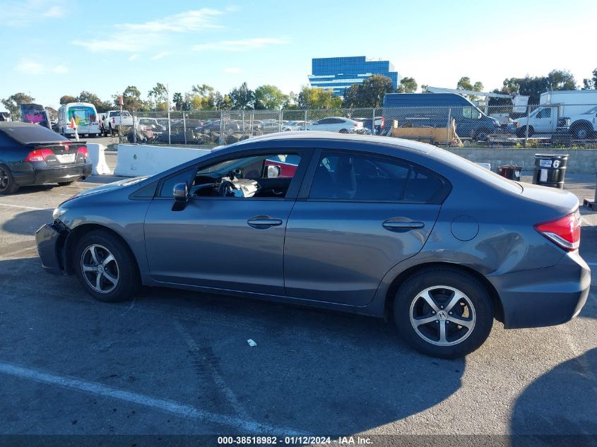 2015 HONDA CIVIC SE - 2HGFB2F75FH553088