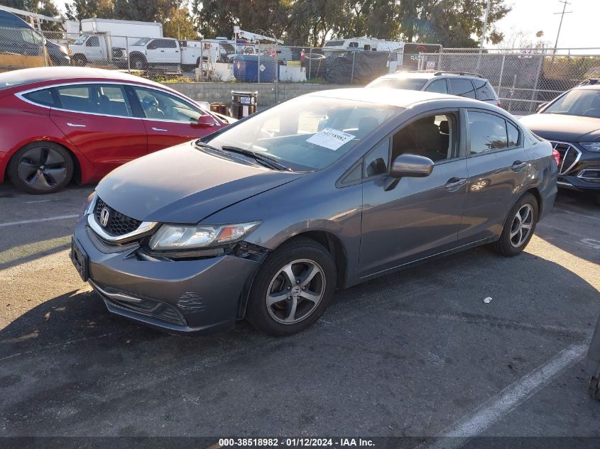 2015 HONDA CIVIC SE - 2HGFB2F75FH553088
