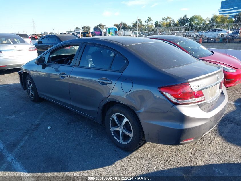 2015 HONDA CIVIC SE - 2HGFB2F75FH553088
