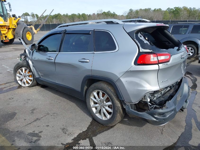 2015 JEEP CHEROKEE LIMITED - 1C4PJMDS7FW604438