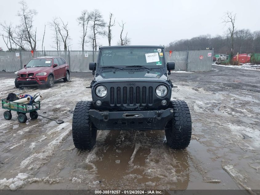 2018 JEEP WRANGLER JK WILLY WHEELER 4X4 - 1C4AJWAG9JL891356