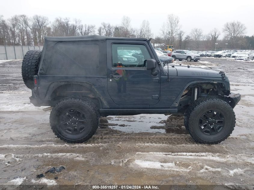 2018 JEEP WRANGLER JK WILLY WHEELER 4X4 - 1C4AJWAG9JL891356