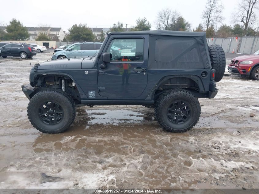 2018 JEEP WRANGLER JK WILLY WHEELER 4X4 - 1C4AJWAG9JL891356