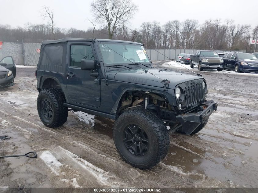 2018 JEEP WRANGLER JK WILLY WHEELER 4X4 - 1C4AJWAG9JL891356
