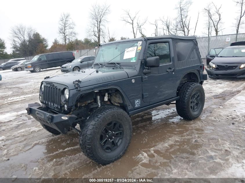 2018 JEEP WRANGLER JK WILLY WHEELER 4X4 - 1C4AJWAG9JL891356