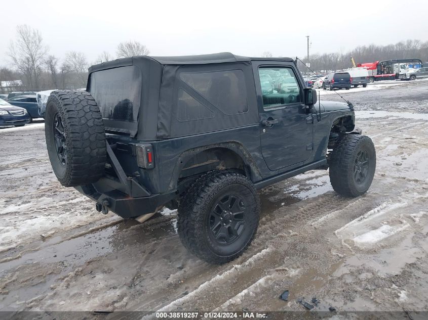 2018 JEEP WRANGLER JK WILLY WHEELER 4X4 - 1C4AJWAG9JL891356