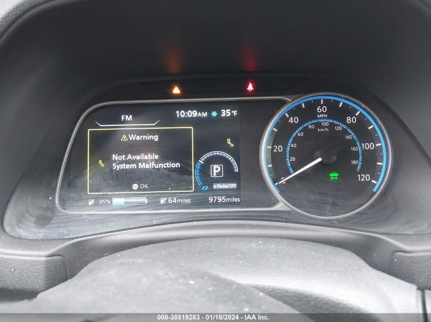 2022 NISSAN LEAF S - 1N4AZ1BV1NC564132