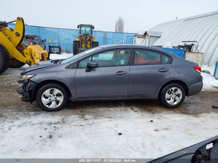 2014 HONDA CIVIC LX - 19XFB2F59EE253108