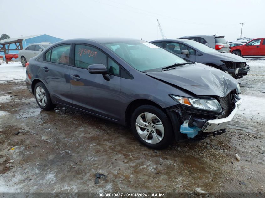 2014 HONDA CIVIC LX - 19XFB2F59EE253108