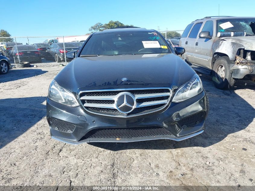 2014 MERCEDES-BENZ E 400 HYBRID SPORT WDDHF9FB4EA847707