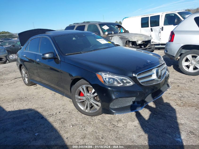 2014 MERCEDES-BENZ E 400 HYBRID SPORT - WDDHF9FB4EA847707