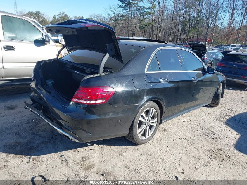 2014 MERCEDES-BENZ E 400 HYBRID SPORT WDDHF9FB4EA847707