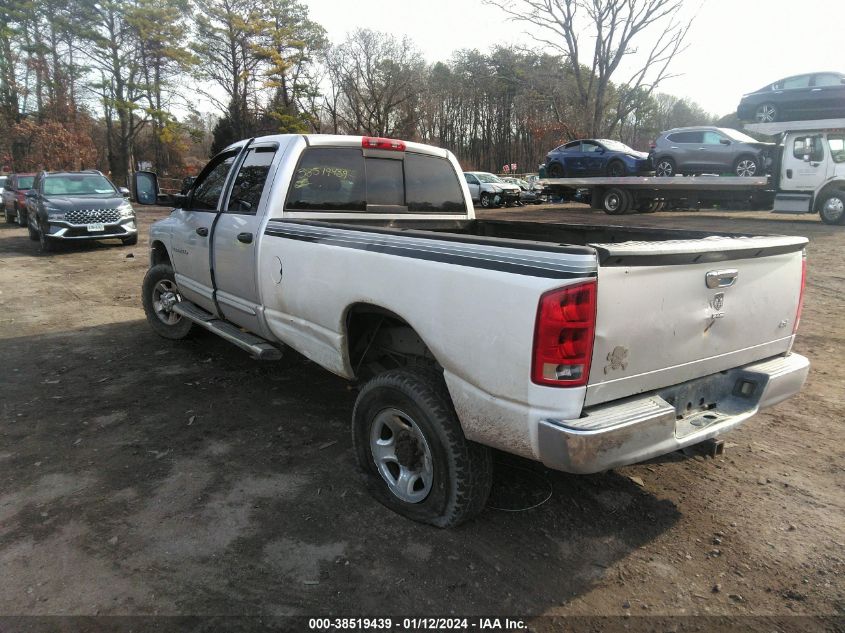 3D7KS28C35G850629 | 2005 DODGE RAM 2500