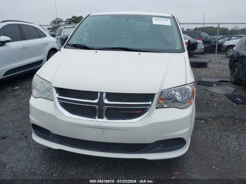 2013 DODGE GRAND CARAVAN SE - 2C4RDGBG0DR507300