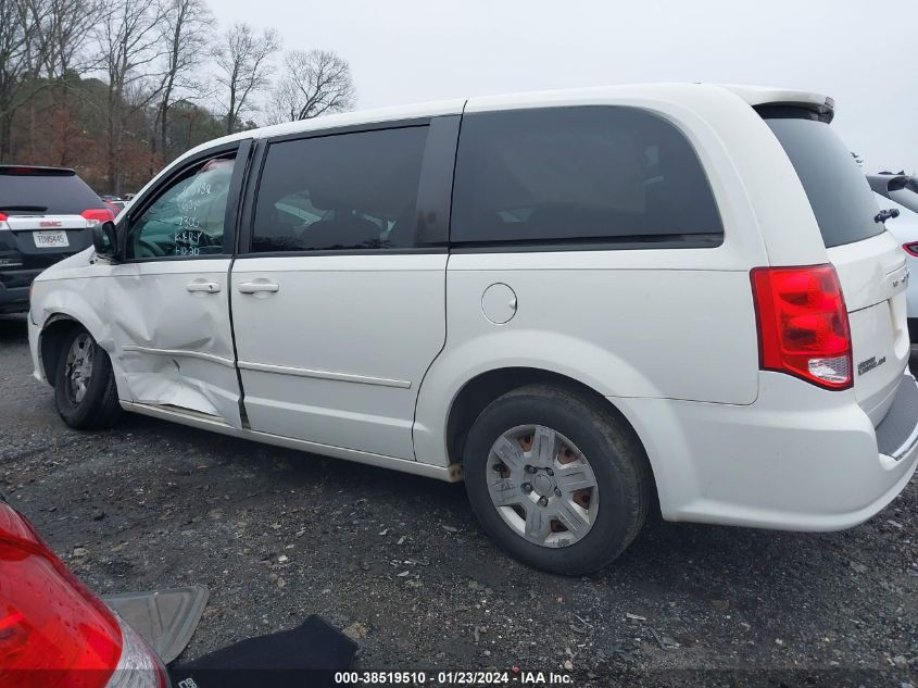 2013 DODGE GRAND CARAVAN SE - 2C4RDGBG0DR507300