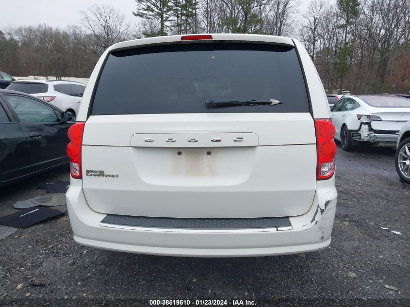 2013 DODGE GRAND CARAVAN SE - 2C4RDGBG0DR507300