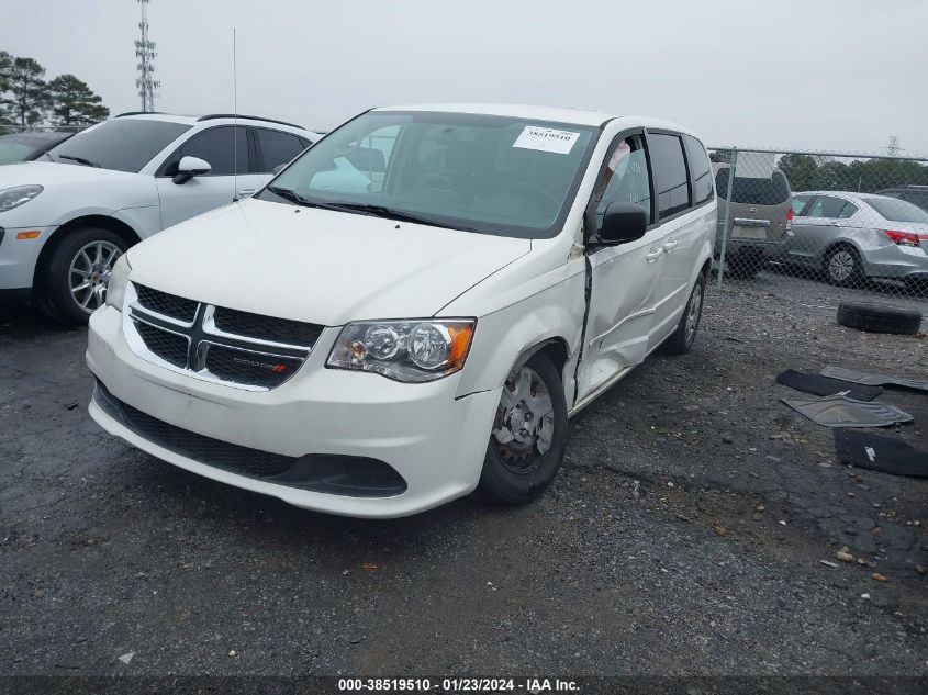 2013 DODGE GRAND CARAVAN SE - 2C4RDGBG0DR507300