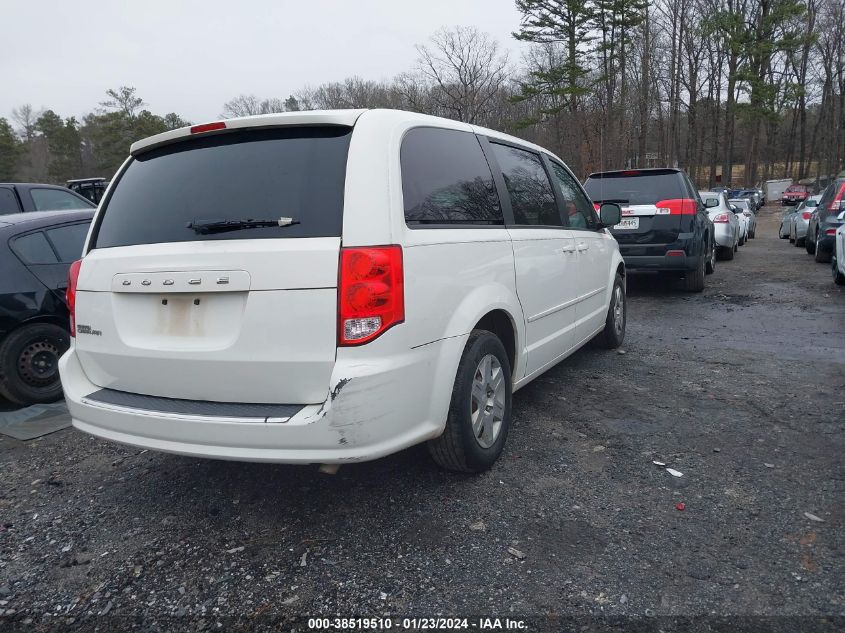 2013 DODGE GRAND CARAVAN SE - 2C4RDGBG0DR507300