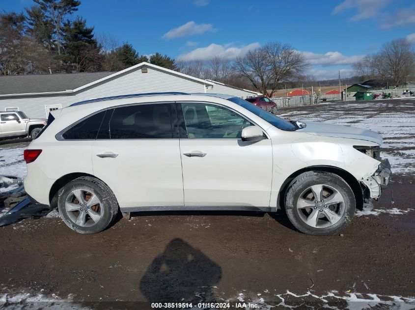 2014 ACURA MDX - 5FRYD4H26EB007949