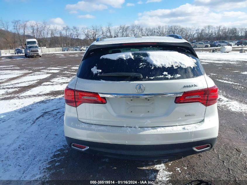 2014 ACURA MDX - 5FRYD4H26EB007949