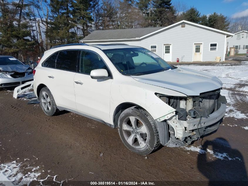 2014 ACURA MDX - 5FRYD4H26EB007949