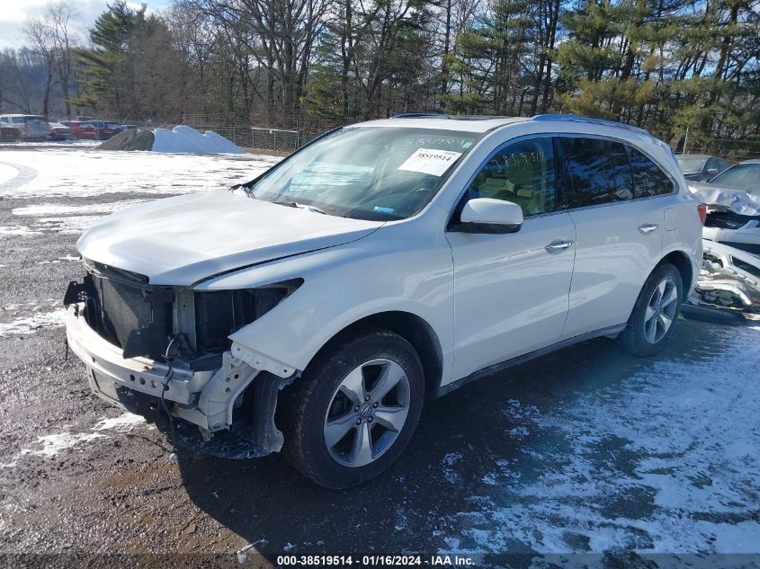 2014 ACURA MDX - 5FRYD4H26EB007949