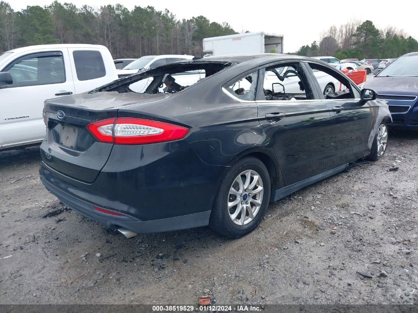 2015 FORD FUSION S - 3FA6P0G74FR300812