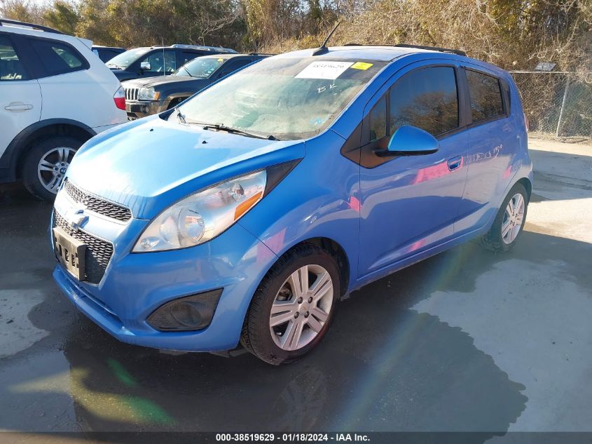 2014 CHEVROLET SPARK 1LT AUTO - KL8CD6S98EC539593